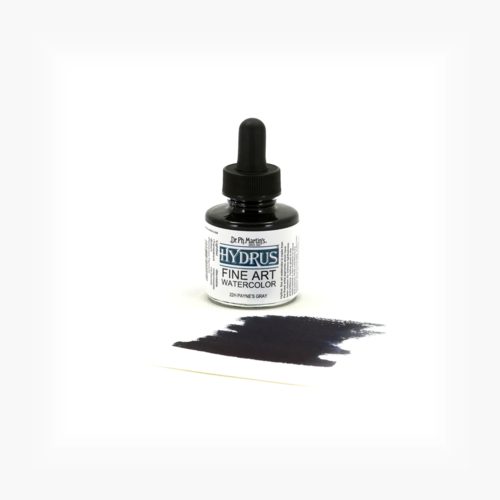 Dr. Ph. Martin's Hydrus Fine Art Watercolor Bottles - 1.0 oz Payne's Gray (22H) Carousel 2