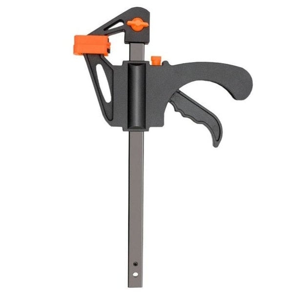 2pcs Woodworking Work Bar Clamp Clip Kit 4 Inch Quick Ratchet Release Speed S... Carousel 2
