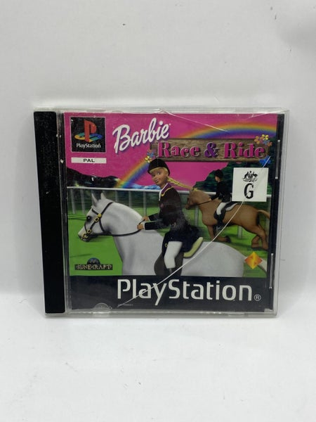 Barbie race best sale and ride ps1