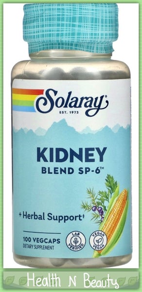 SOLARAY KIDNEY BLEND SP-6 100 VEGCAPS - E1226 Carousel 1