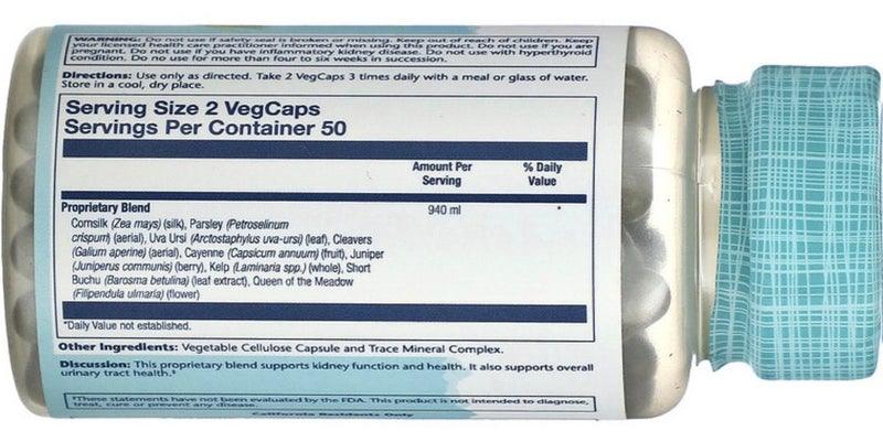 SOLARAY KIDNEY BLEND SP-6 100 VEGCAPS - E1226 Carousel 2