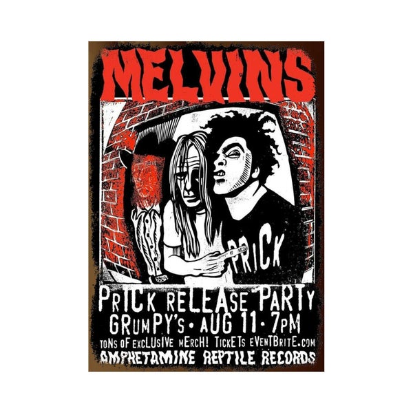 Vintage Rock Music Band Character Metal Poster Tin Sign Retro Carousel 1