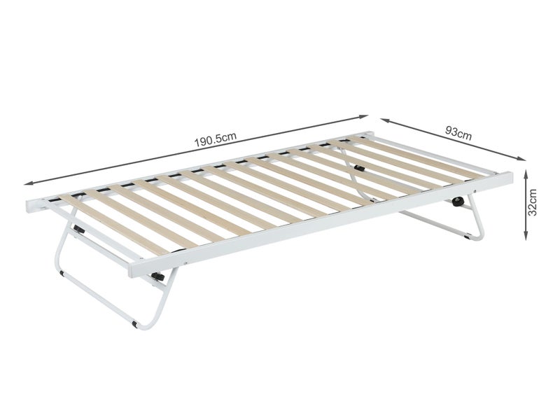 Single Trundle Bed Frame Carousel 13
