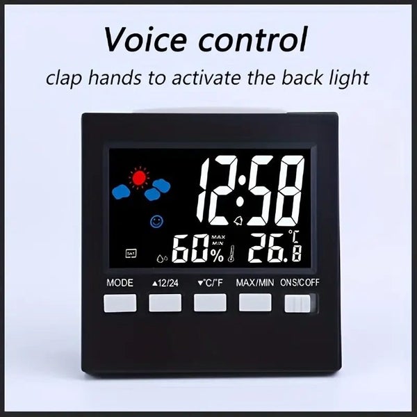 ALL WEATHER MULTI FEATURES CLOCK Carousel 7