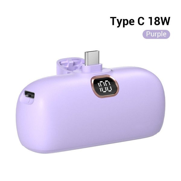 Mini Power Bank iPhone Portable Charger 5000mAh Carousel 2