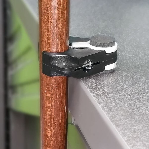 Cane Holder for Desk or Table - Clip-On Support to Keep Your Cane Upright Carousel 1