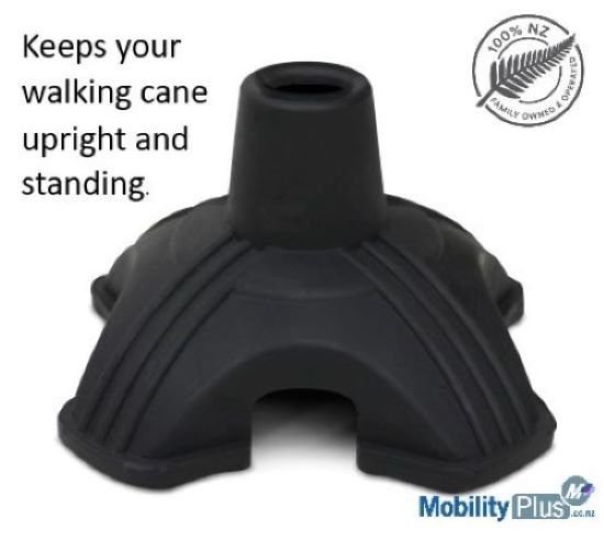 Mobilis(R) Free Standing Cane Stability Foot - Self-Standing Support Base Carousel 2