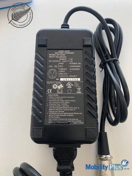 Mobility Scooter Battery Charger - 24 Volt 2 Amp for Small Scooters and Power... Carousel 2