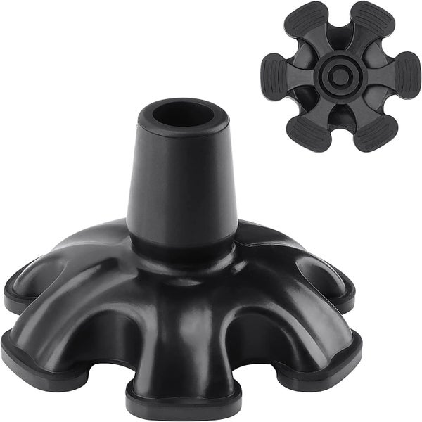 Self Standing Cane Tip - Anti-Slip Base for Stability & Safety Carousel 1