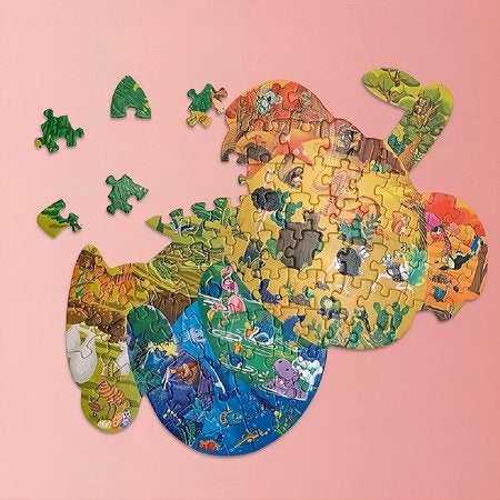 96 Pcs Jigsaw Puzzles Carousel 1