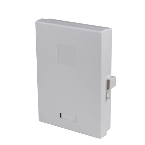 DYNAMIX Fibre Wall Enclosure 4 Port SC Duplex Unloaded Carousel 1