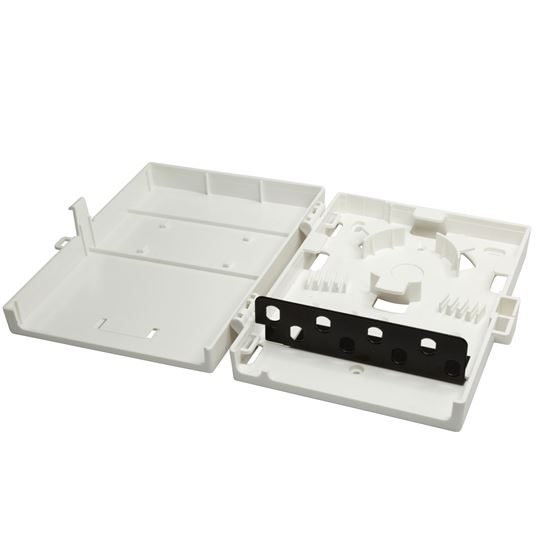 DYNAMIX Fibre Wall Enclosure 8 Port ST Simplex Unloaded Carousel 1