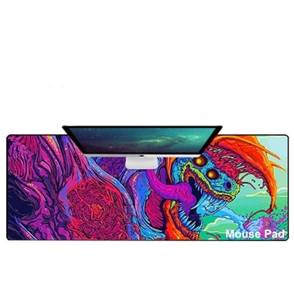900x400mm Rubber Large Anime Locking Edge Gaming Mouse Pad for Keyboard Carousel 1