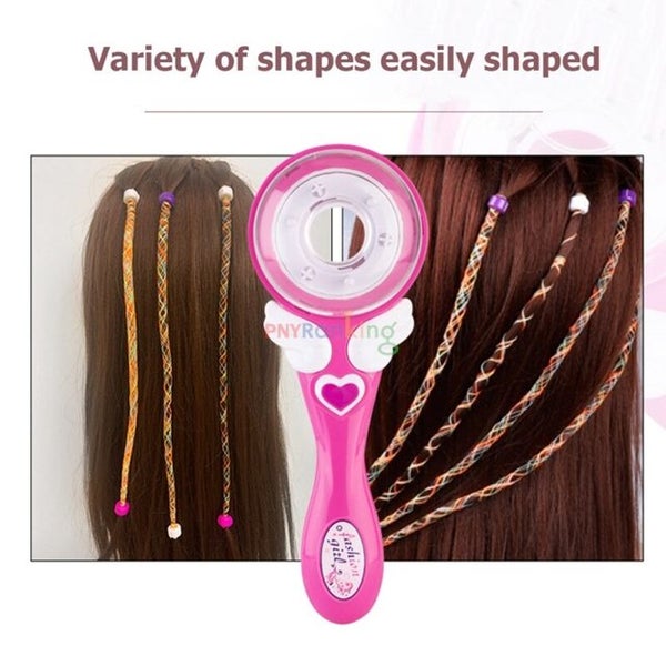 DIY Hair Electric Magic Weaving Toy Set Hair Braiding Device For Child Hair Bind Carousel 2