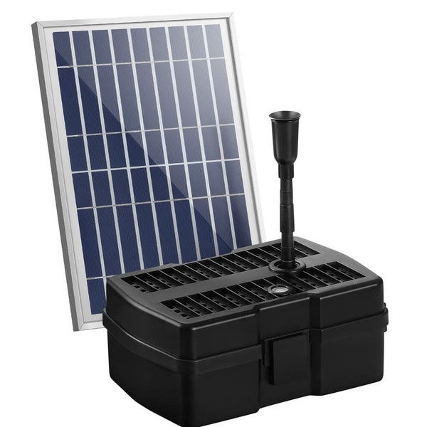 Gardeon Solar Pond Pump with Eco Filter Box Water Fountain Kit 5ft Carousel 1