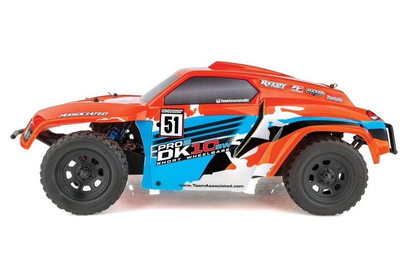 Team Associated Pro2 DK10SW 2WD 1/10 Brushless Dakar Rally Racer (Orange) w/2... Carousel 2