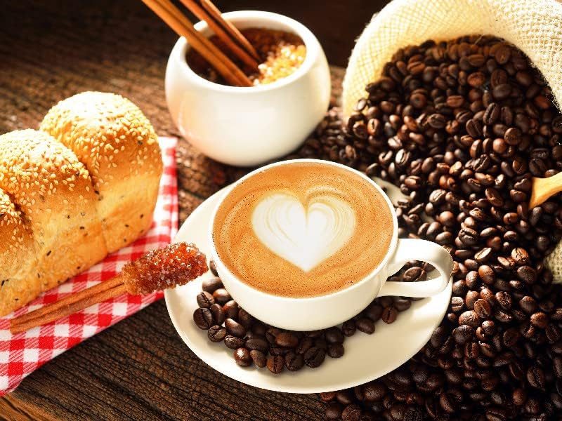 LARGE FULL DIAMOND PAINTING - I LOVE COFFEE 40 X 60 CM ( TOP QUALITY KIT) Carousel 1