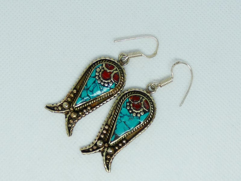 Nepalese Earring, Handmade and Traditional Carousel 1