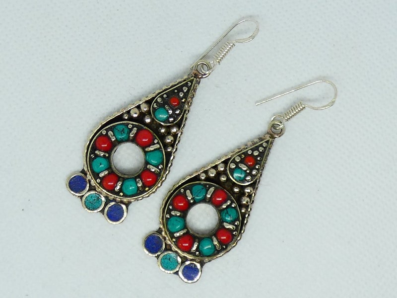 Nepalese Earring, Handmade and Traditional Carousel 2