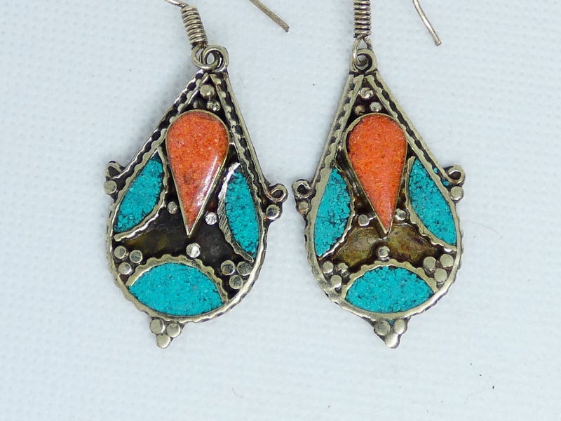 Nepalese Earring, Handmade and Traditional Carousel 2