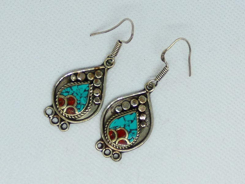 Nepalese Earring, Handmade and Traditional Carousel 1