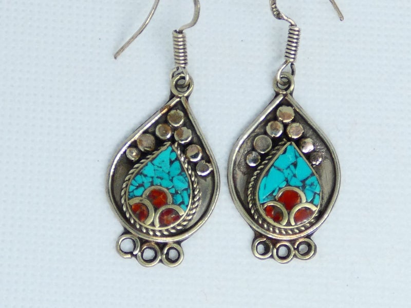 Nepalese Earring, Handmade and Traditional Carousel 2