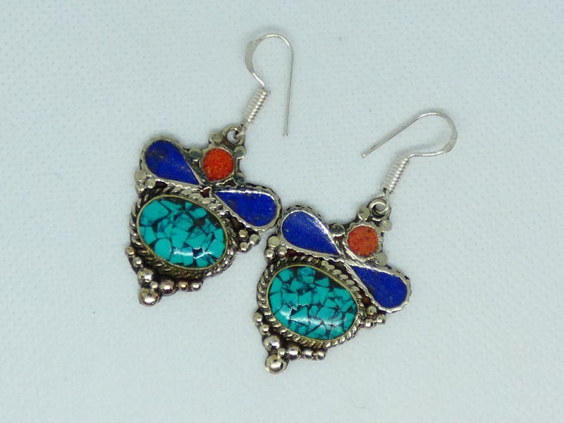 Nepalese Earring, Handmade and Traditional Carousel 1