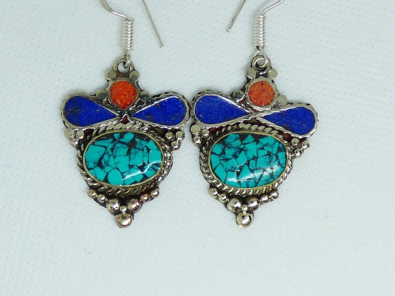 Nepalese Earring, Handmade and Traditional Carousel 2