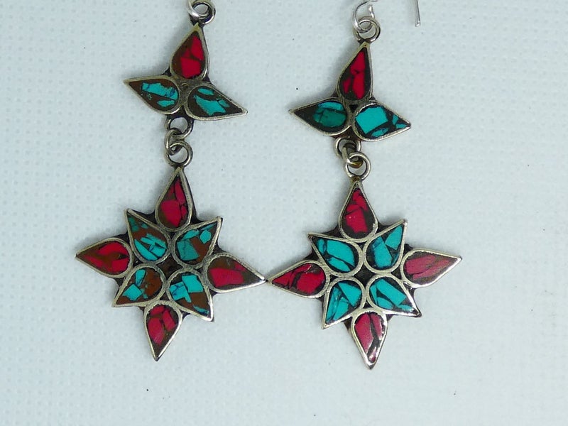 Nepalese Earring, Handmade and Traditional Carousel 2