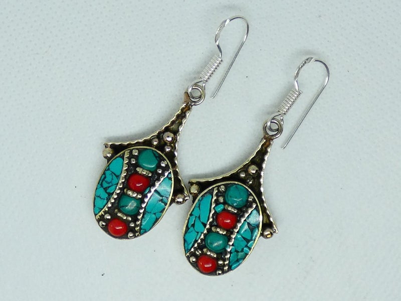Nepalese Earring, Handmade and Traditional Carousel 1
