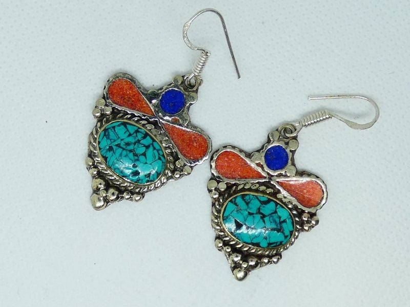 Nepalese Earring, Handmade and Traditional Carousel 1