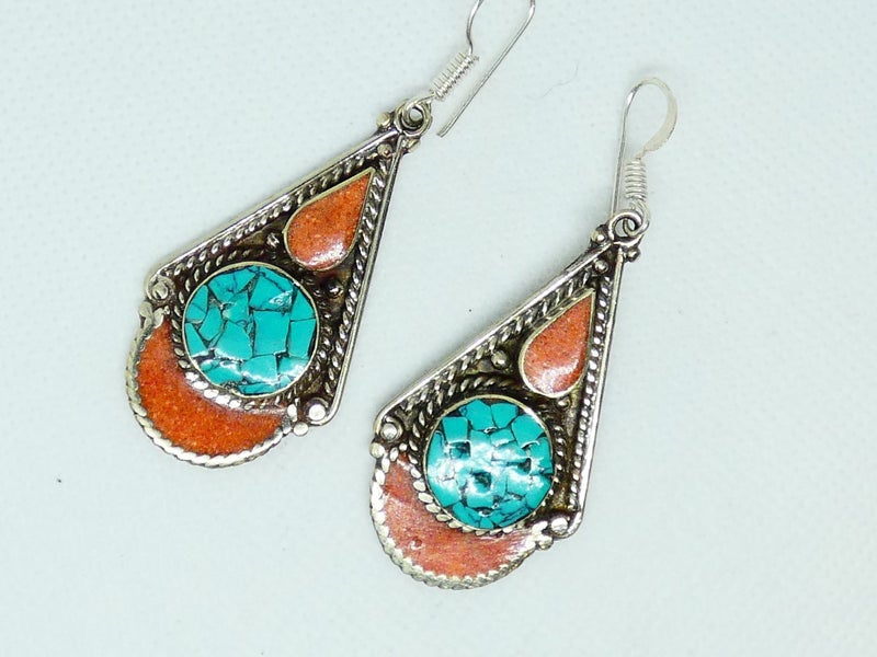 Nepalese Earring, Handmade and Traditional Carousel 1