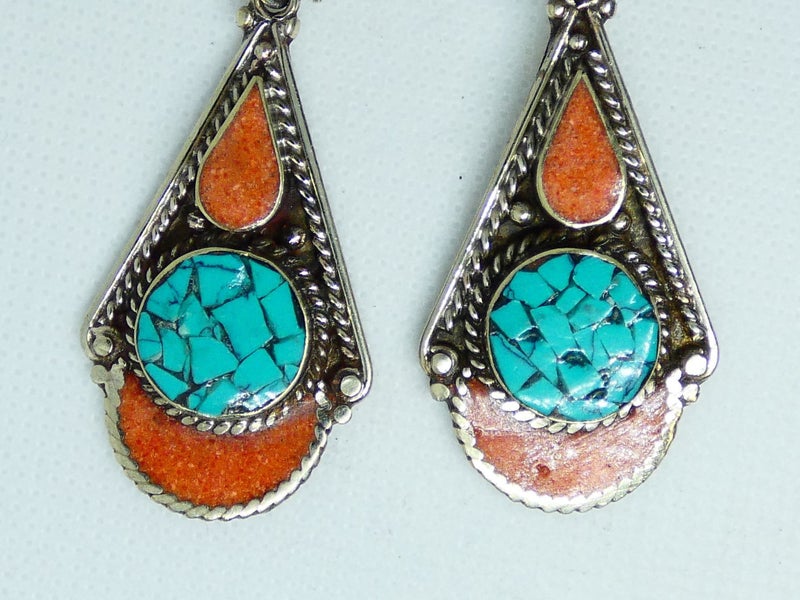Nepalese Earring, Handmade and Traditional Carousel 2