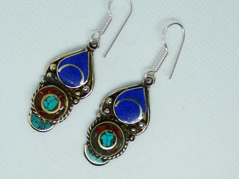 Nepalese Earring, Handmade and Traditional Carousel 1