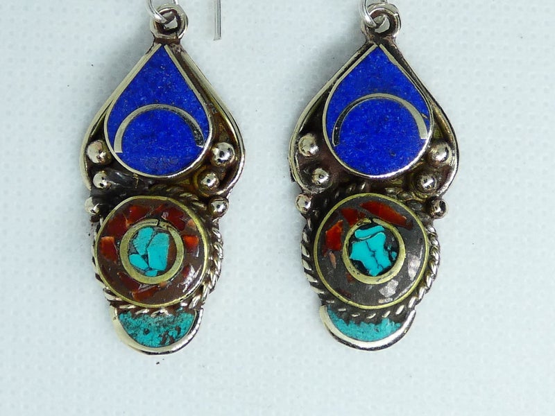 Nepalese Earring, Handmade and Traditional Carousel 2