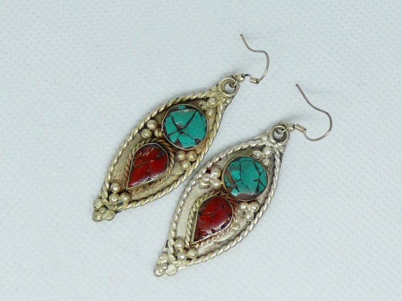 Nepalese Earring, Handmade and Traditional Carousel 1
