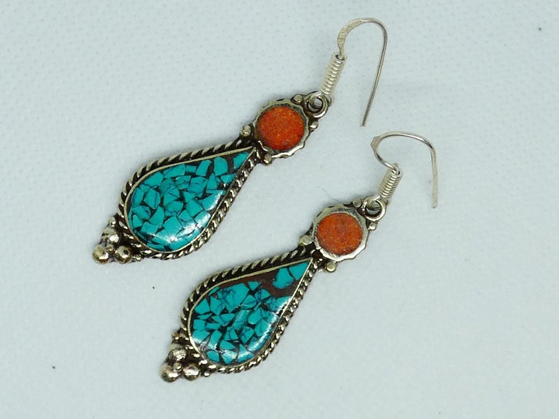 Nepalese Earring, Handmade and Traditional Carousel 1
