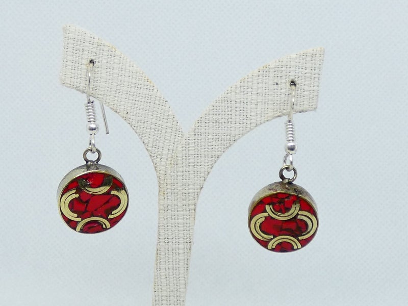 Nepalese Earring, Handmade and Traditional Carousel 1