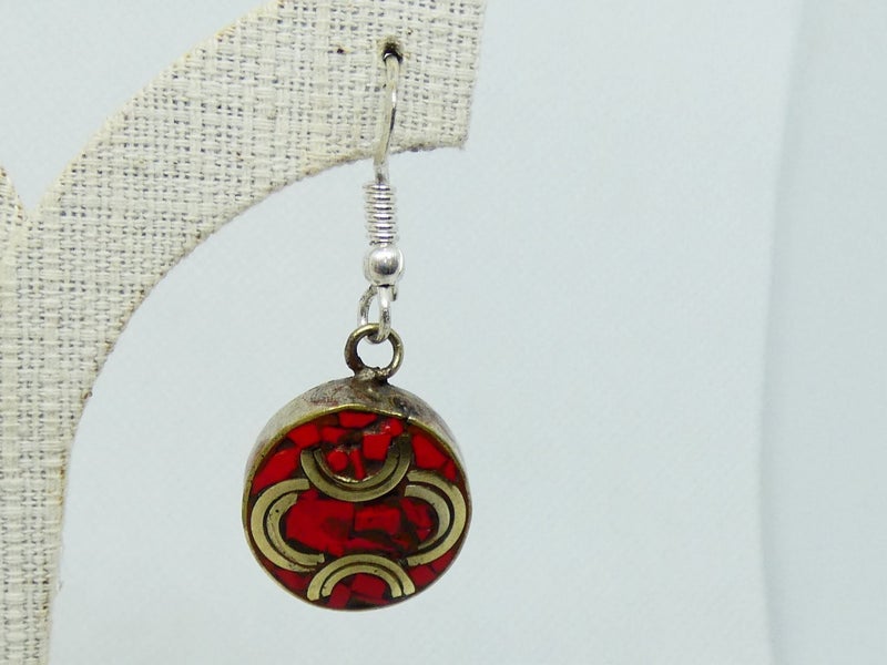 Nepalese Earring, Handmade and Traditional Carousel 2
