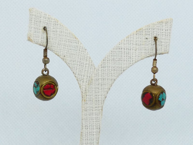 Afghan Earring, Handmade and Traditional Carousel 1