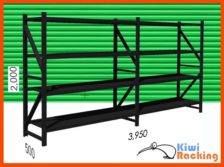 Office Shelving 3.95m x2mx0.5m Carousel 1