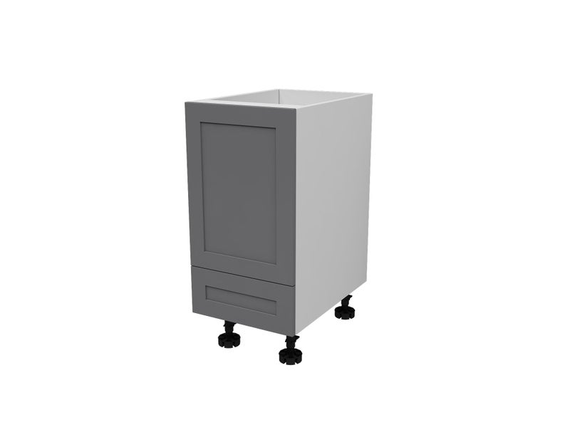 Kitchen Base Cabinet + bin insert, 400mm, Shaker Style, great quality, assembled Carousel 2