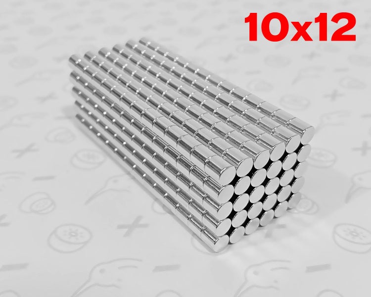 Neodymium Magnets: D10x12mm Cylinder Magnet Carousel 1