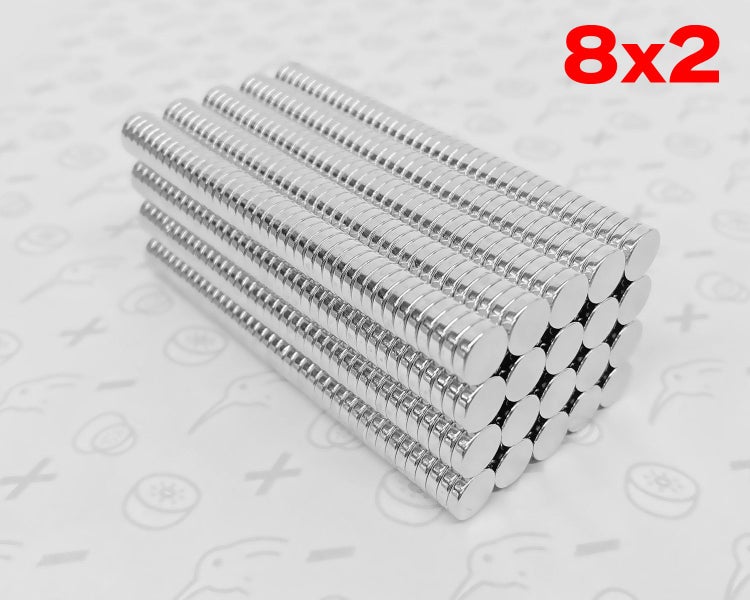Neo Magnets: D8x2mm Disc Magnet Carousel 1
