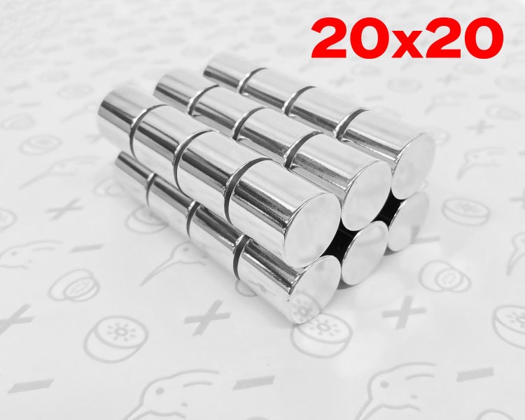 Neodymium Magnets: D20x20mm Cylinder Magnet Carousel 1