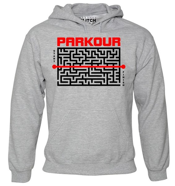Men's Parkour Hoodie. Carousel 1
