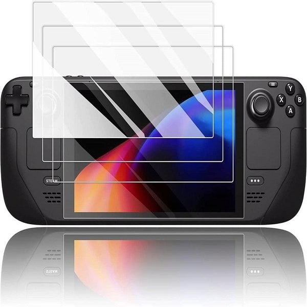 Tempered Glass Deck Screen Protector with Steam Deck Carousel 1