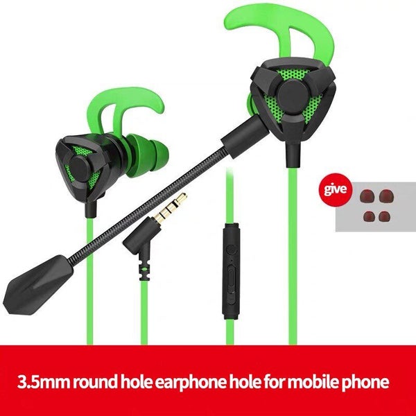 E Sports With Microphone Plug In Game Mobile Game Earphone In Ear Carousel 2