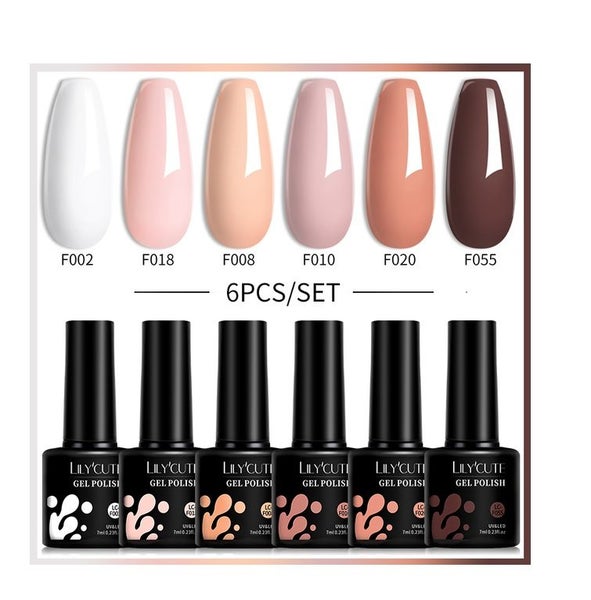 6 Pc Set UV Gel Nail Polish 7ml Bulk Set - 227936 Carousel 1