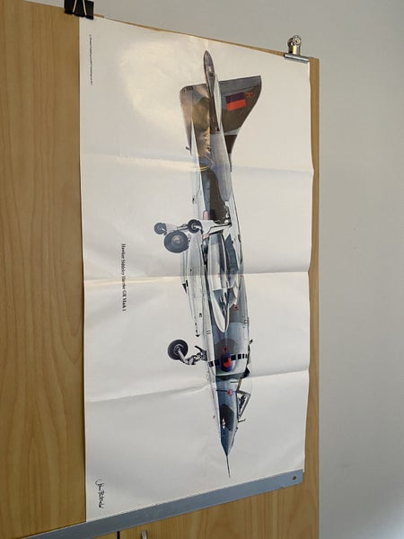 VINTAGE POSTER: Hawker Siddeley Harrier GR Mark 1 Carousel 2